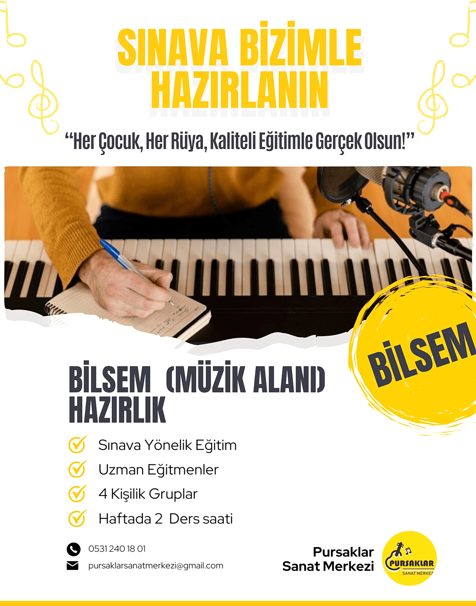 BİLSEM Müzik Alanı Sınavı Hazırlık